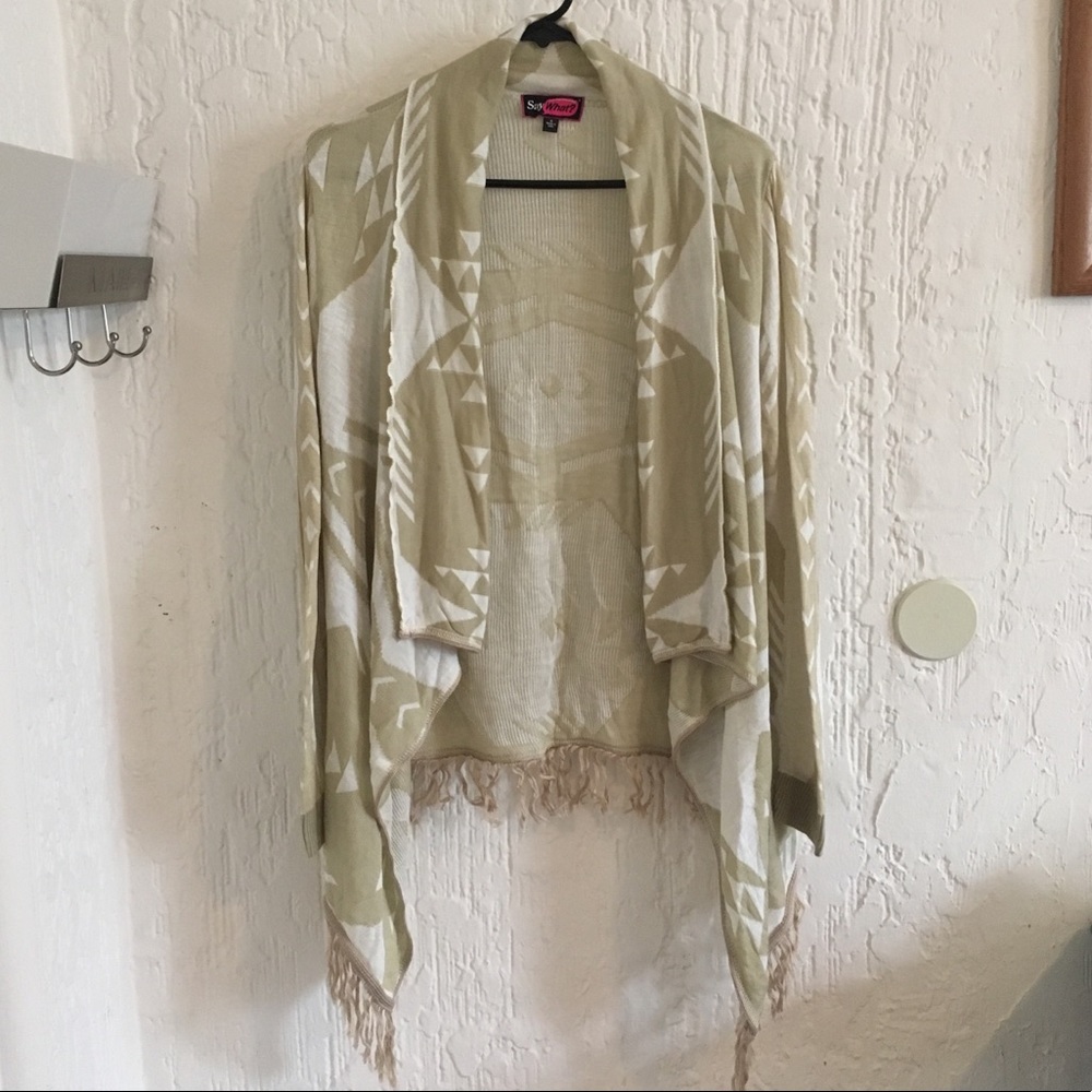 Say What Open Cardigan Size Small